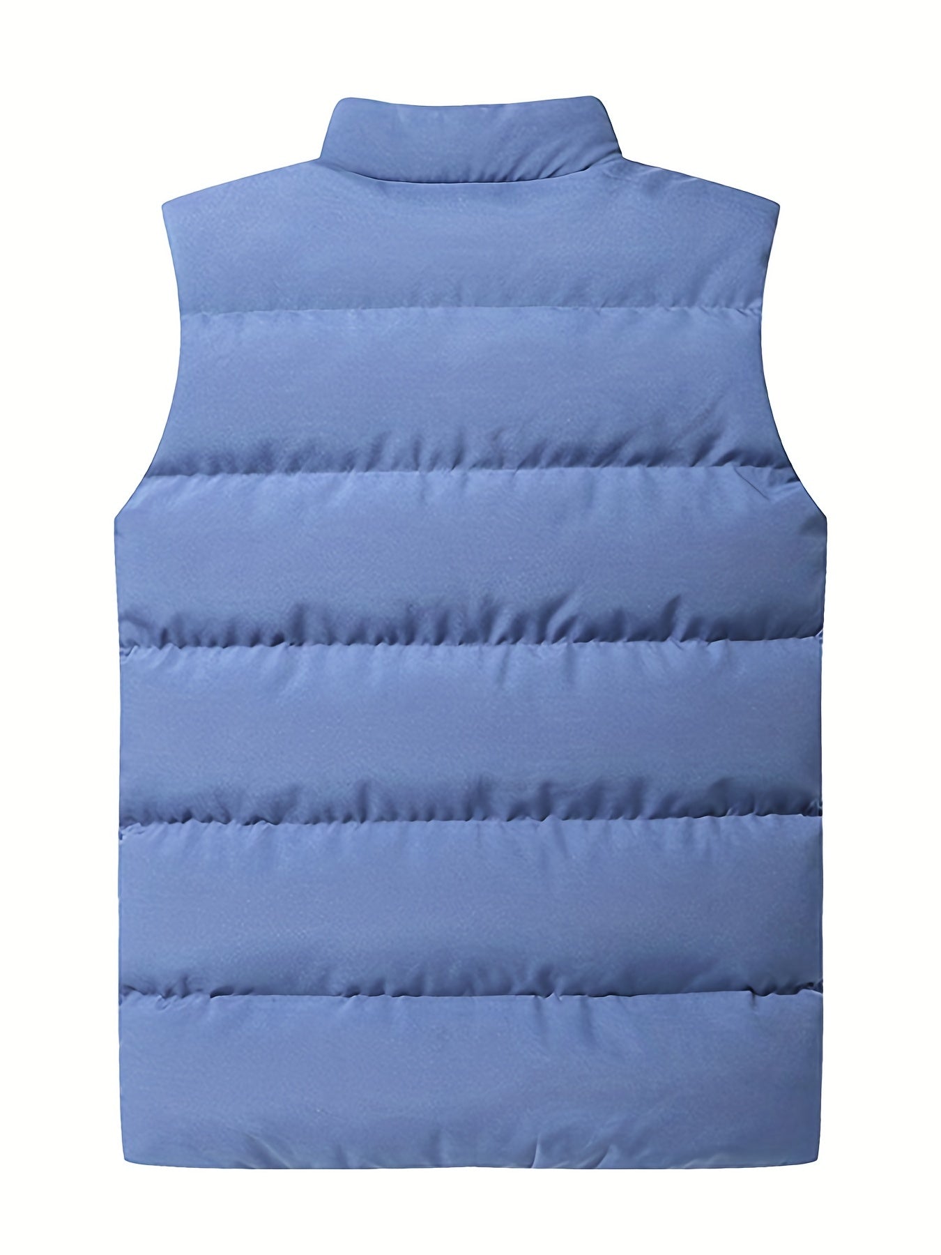 Mens Quilted Insulated Down Vest - Sleeveless Puffer Style for Ultimate Warmth - Zippered Pockets perfect for Winter Sports & Travel Adventures