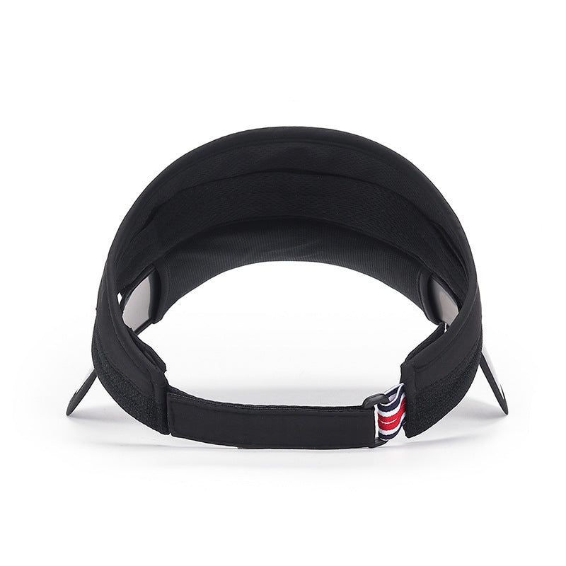 Quick-Fit Retractable Visor Cap - Wide-Brim Sunshade for Golf, Beach & Tennis - UV-Blocking, Ventilated, Anti-UV Protection - Ideal for Men & Womens Outdoor Adventures