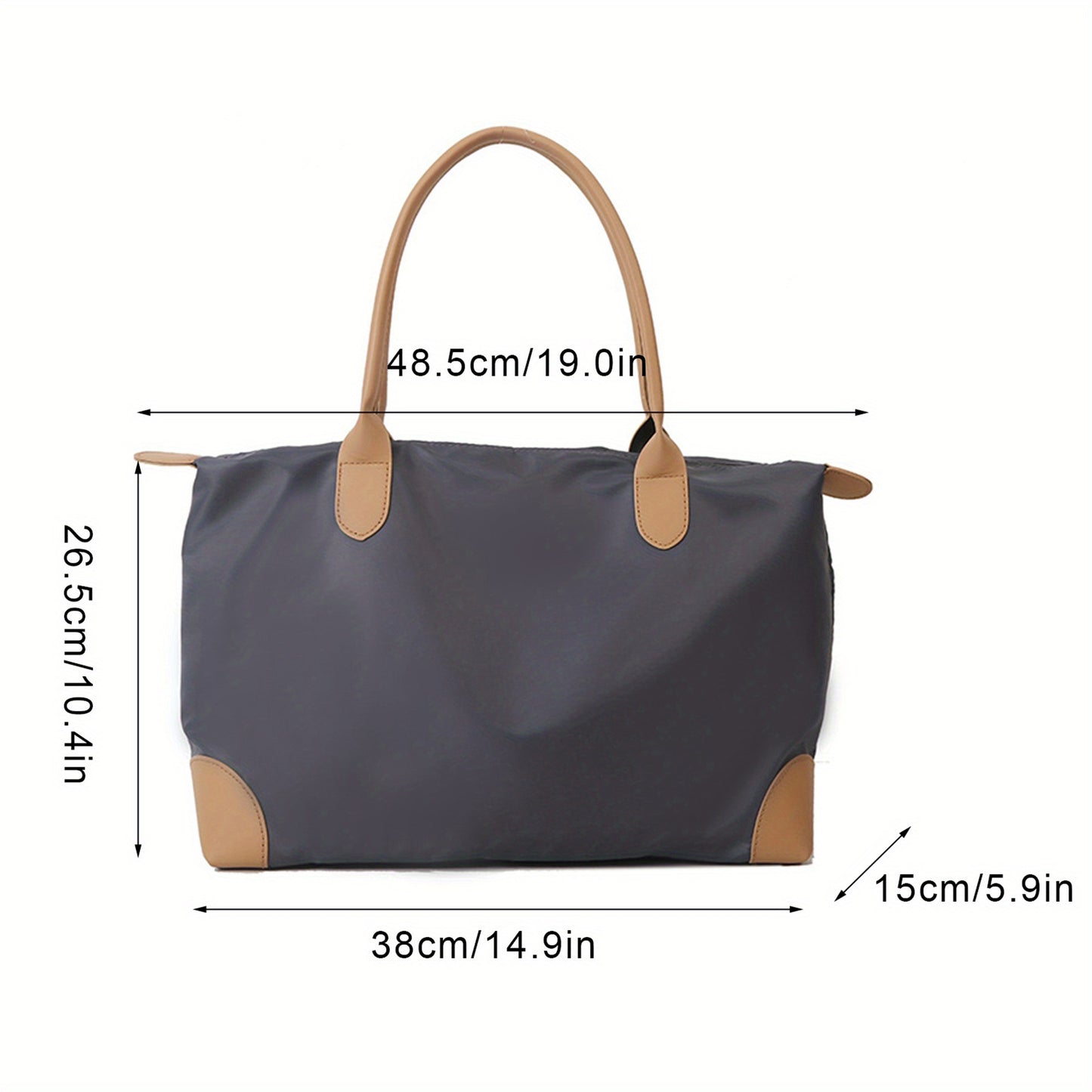 Large Capacity Tote Bag for Women, Top Handle Travel Shoulder Bag for Gym, Work, and Travel