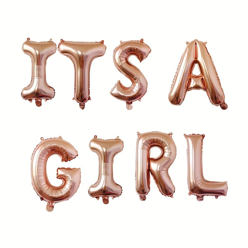 Set, 16inch Baby Shower Balloon Banner, It's A Boy, It's A Girl, Oh Baby Foil Balloons, Gender Reveal Balloons, Baby Shower Party Supplies