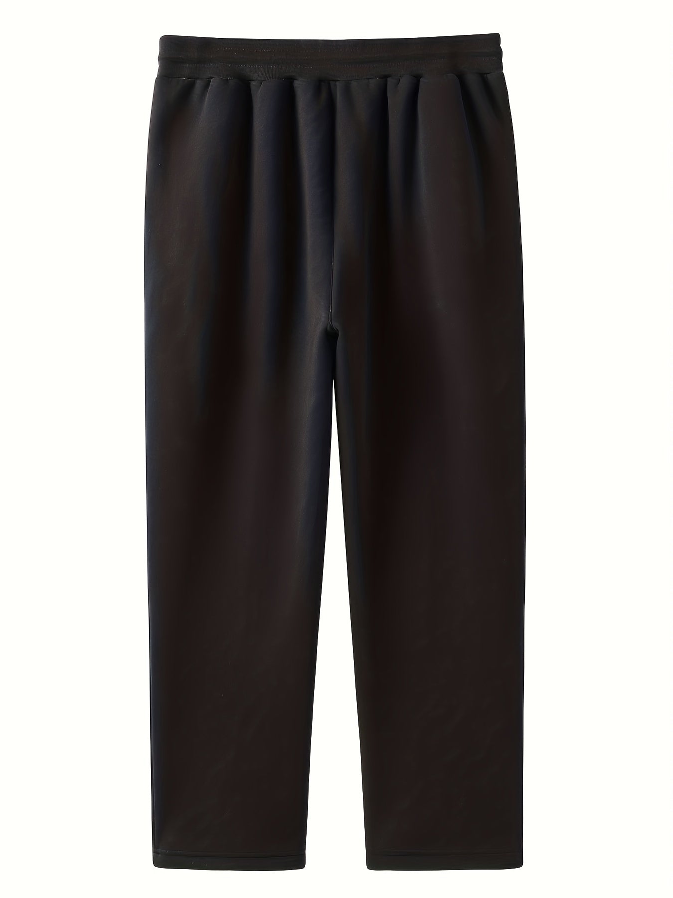 Plus Size Men's Comfortable Sports Casual Pants - Oversized Fashionable Design, Stretchy Fabric, Multiple Pockets, Perfect for Fall and Winter Seasons - Men's Clothing for Everyday Wear