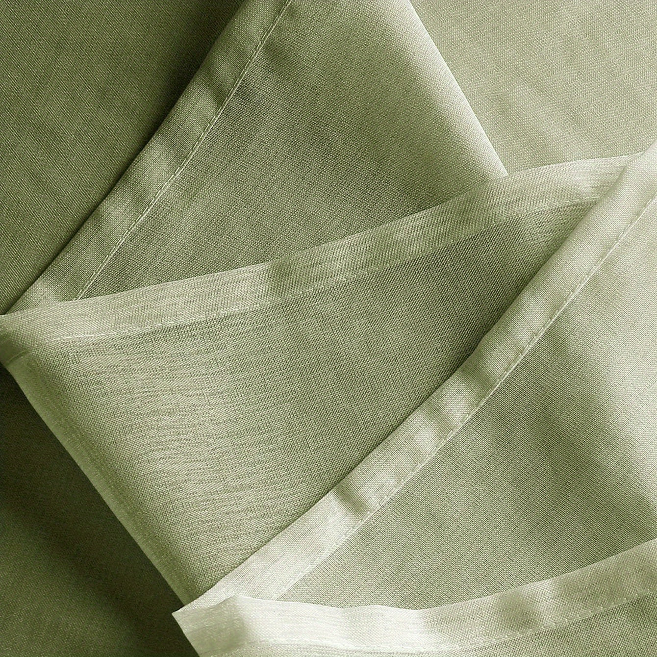 1 Panel Gradient Color Window Sheer Curtain Suitable For Living Room, Bedroom, Kitchen, Bathroom, Home Decor, Room Decor