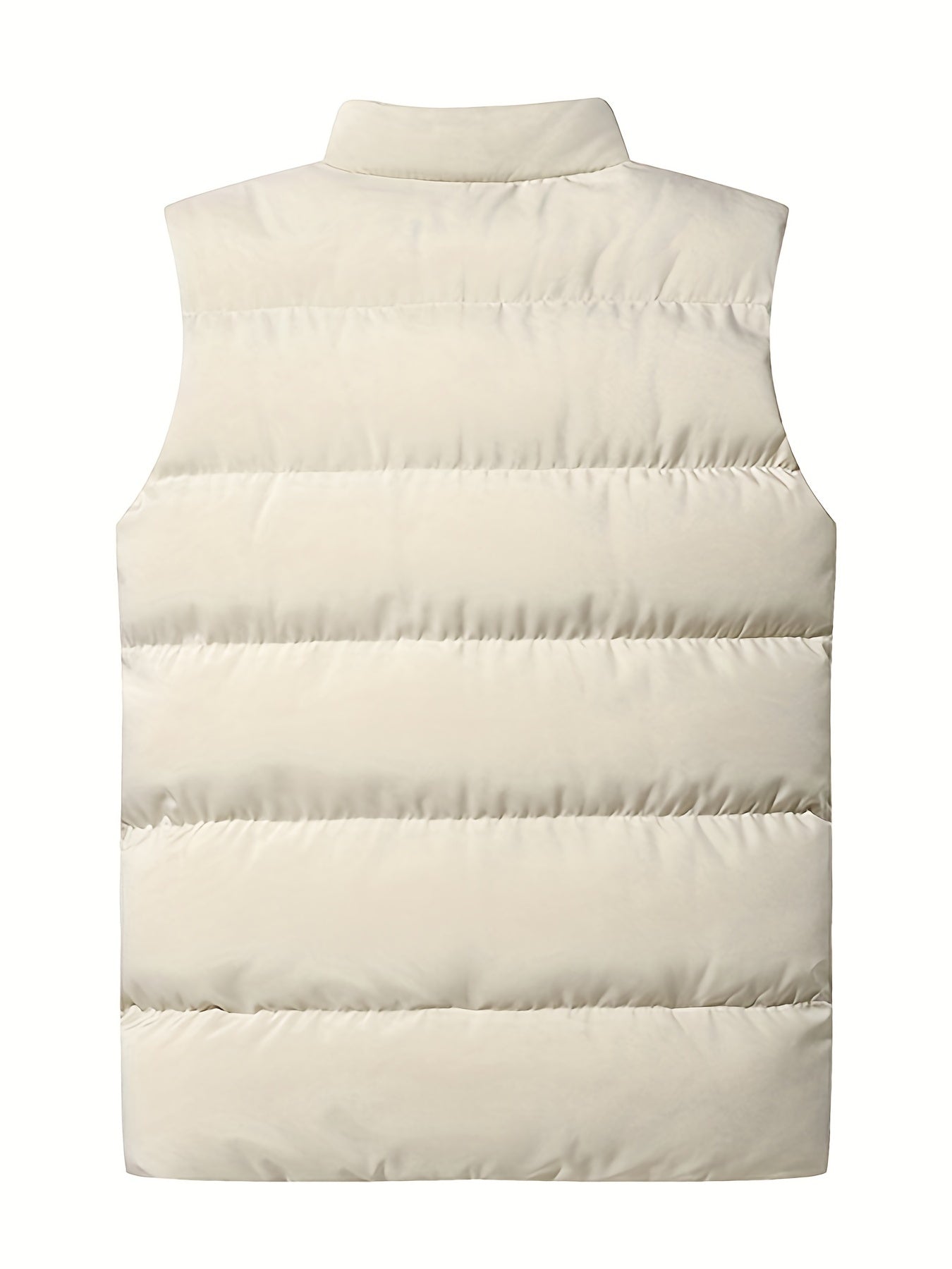 Mens Quilted Insulated Down Vest - Sleeveless Puffer Style for Ultimate Warmth - Zippered Pockets perfect for Winter Sports & Travel Adventures