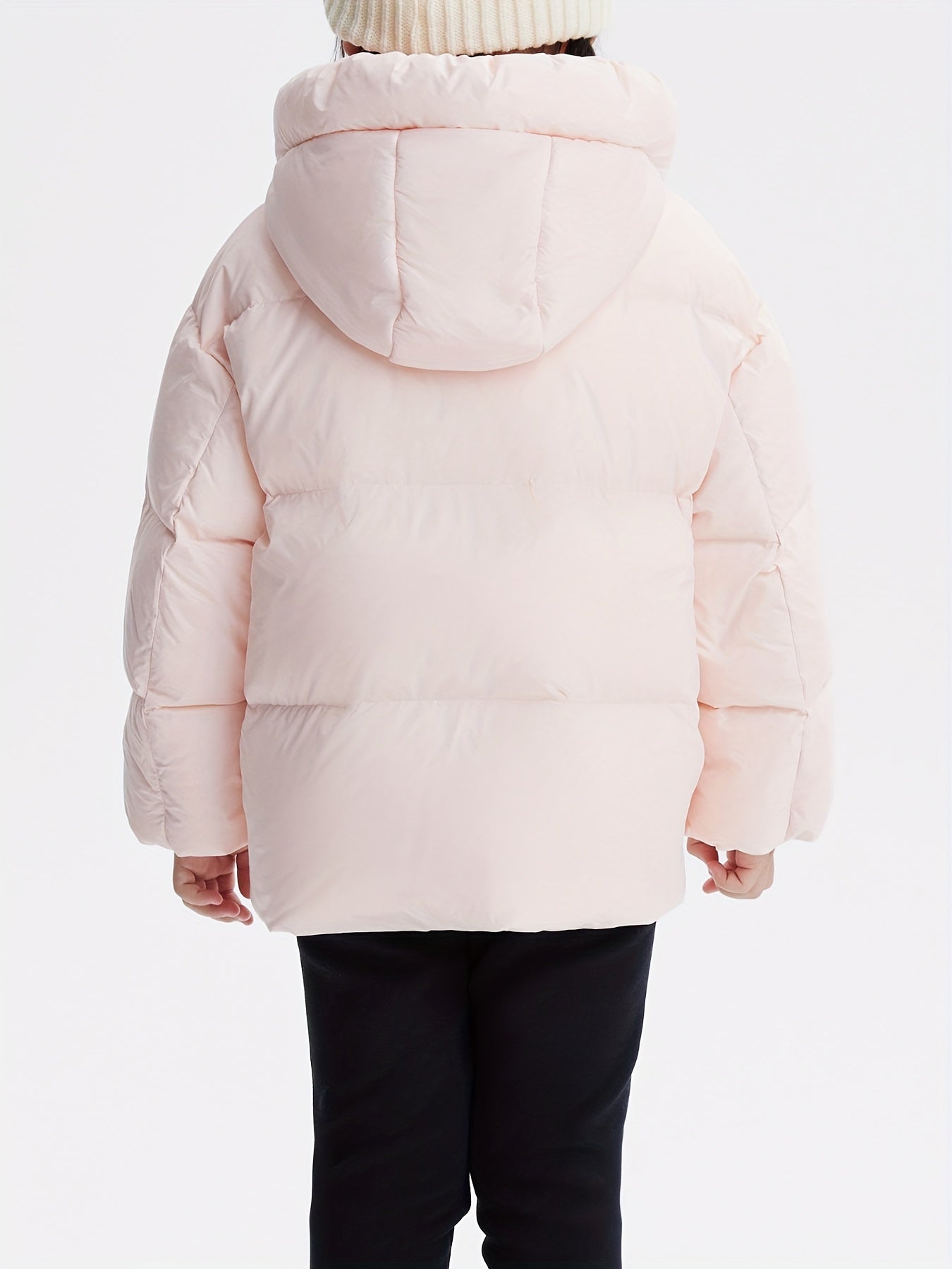 Marcolor Girls Casual & Stylish 80% Duck Down Hooded Thickened Down Jacket Winter