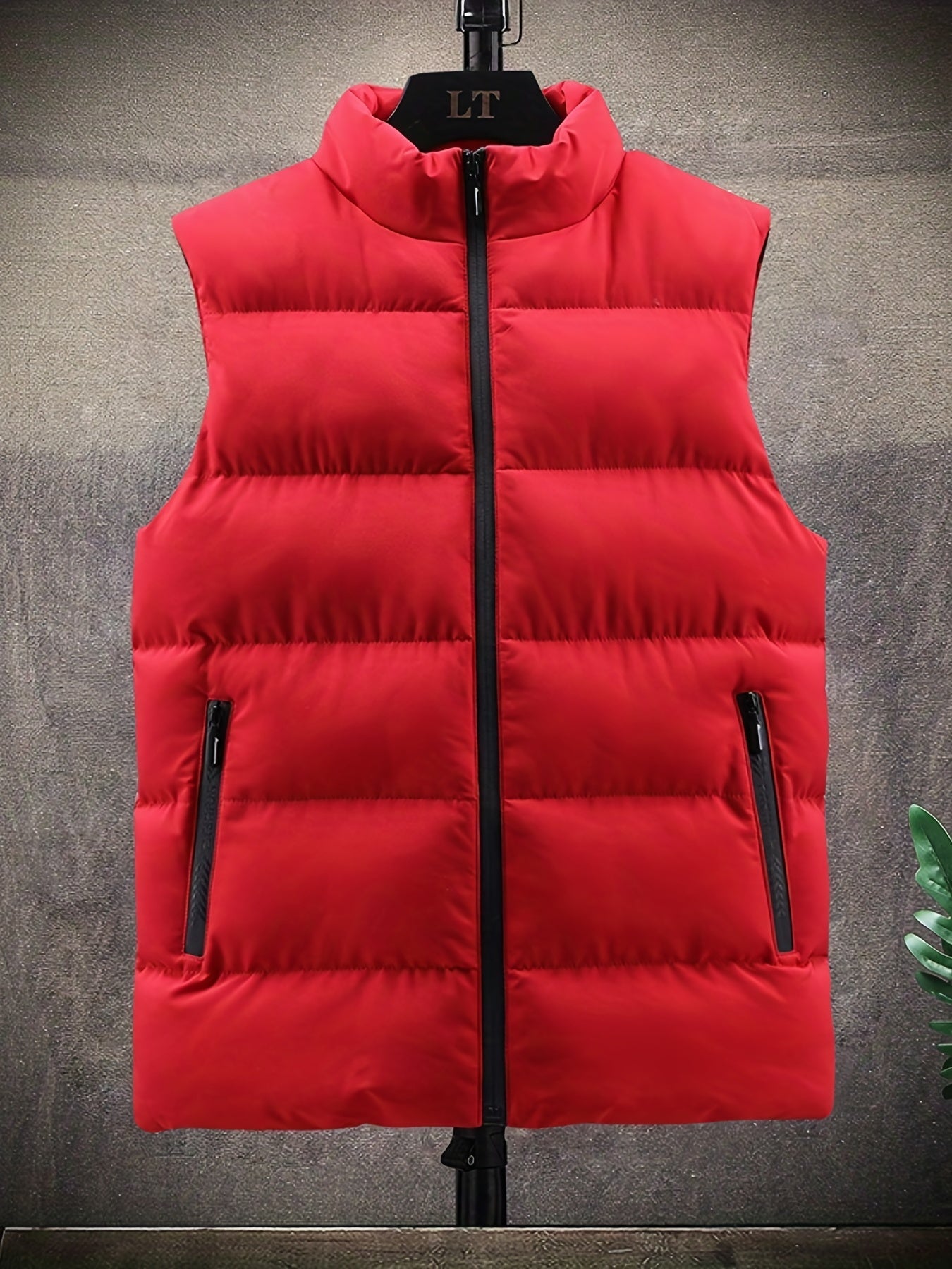 Mens Quilted Insulated Down Vest - Sleeveless Puffer Style for Ultimate Warmth - Zippered Pockets perfect for Winter Sports & Travel Adventures