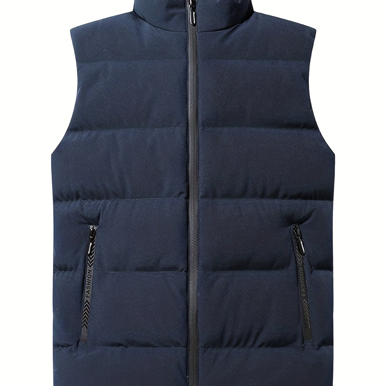 Mens Quilted Insulated Down Vest - Sleeveless Puffer Style for Ultimate Warmth - Zippered Pockets perfect for Winter Sports & Travel Adventures