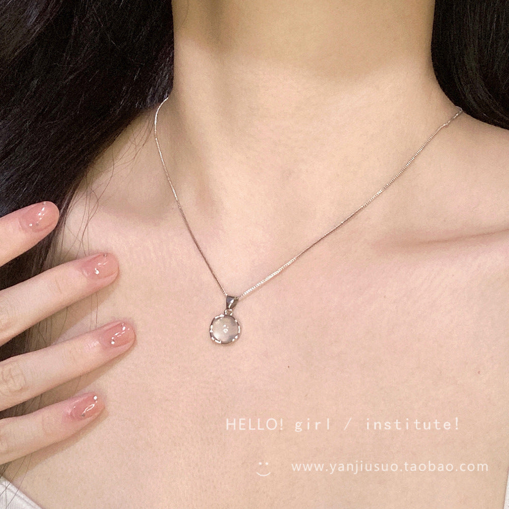 Butterfly Tassel Necklace for Women South Korea Light Luxury High-Grade Clavicle Chain New Popular Minority All-Match Ornament