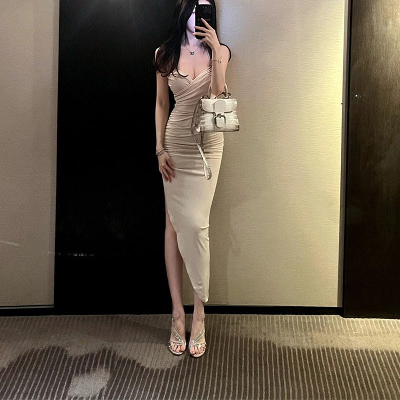 Exclusive for Cross-Border High Heel Sandals Xiaoxue Same Style Dignified Rhinestone Chain High Heels High-Grade Sandals for Women