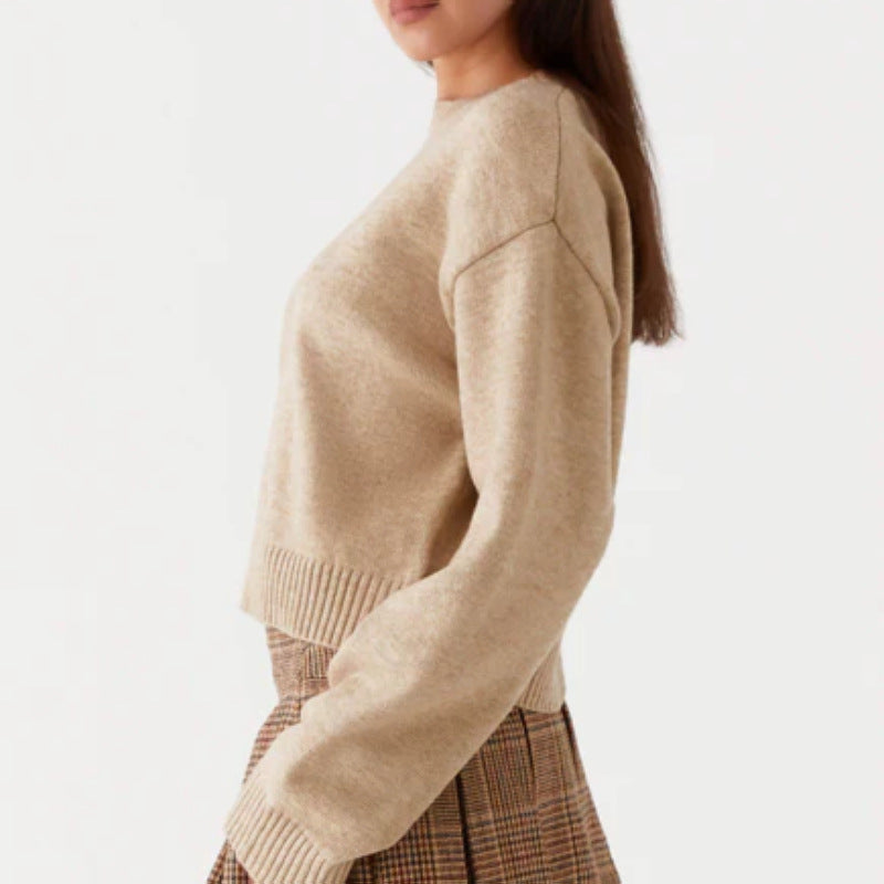 New new knitted sweater women's clothing fashion versatile casual wear loose pullover sweater women