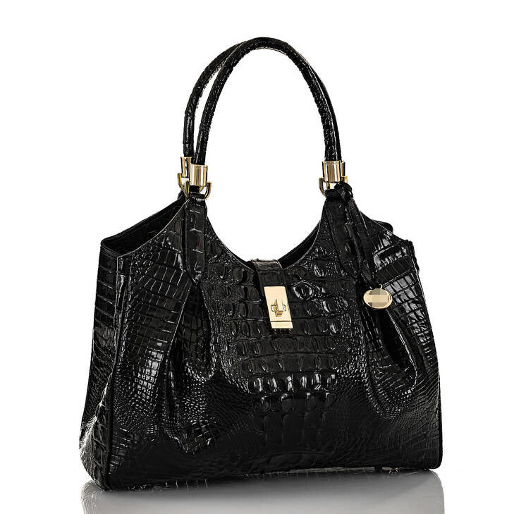 VAKKV New Popularan, 2025n and Middle Eastern New independent station portable messenger retro women's bag multi-color concave and convex crocodile pattern