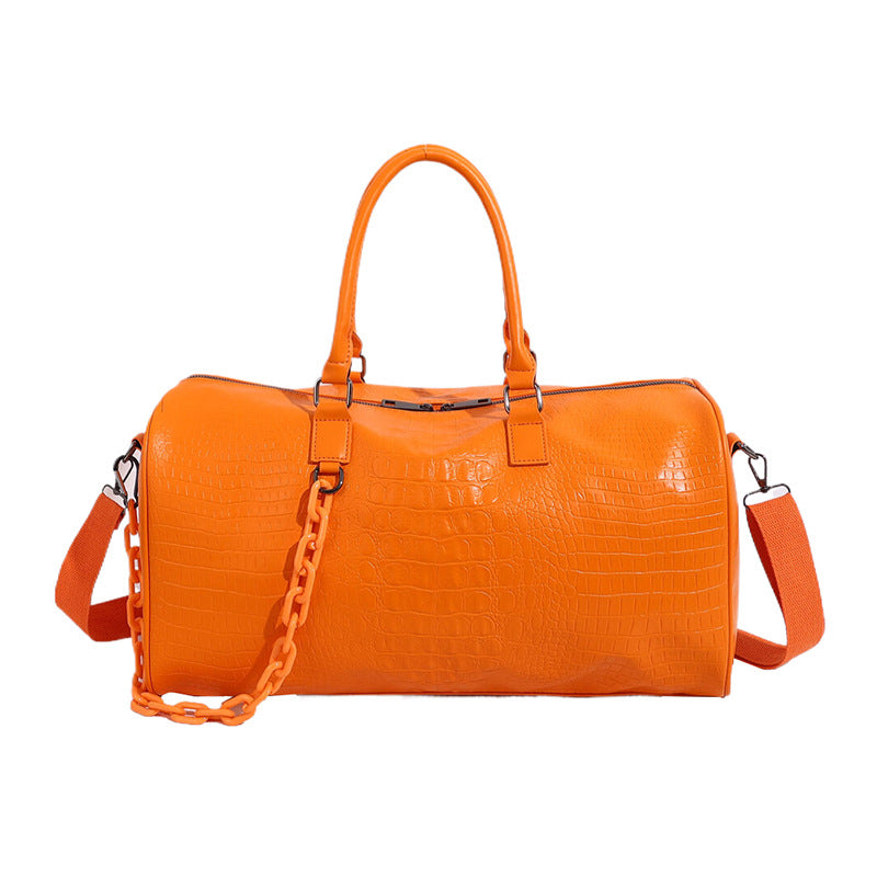 Cross-Border Women's Bag New Fashionable Stylish Advanced Texture Trendy Simple Leisure Chain Portable Shoulder Messenger Bag