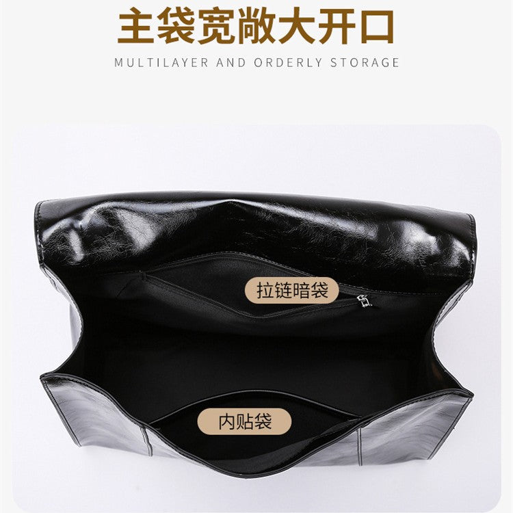 2025 Shoulder bag women's popular new rodeo tote bag fashionable and simple commuter bag high-end sense large-capacity women's bag