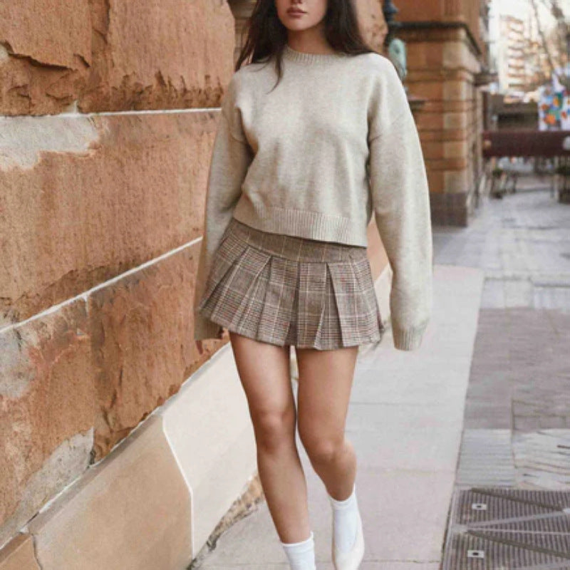 New new knitted sweater women's clothing fashion versatile casual wear loose pullover sweater women