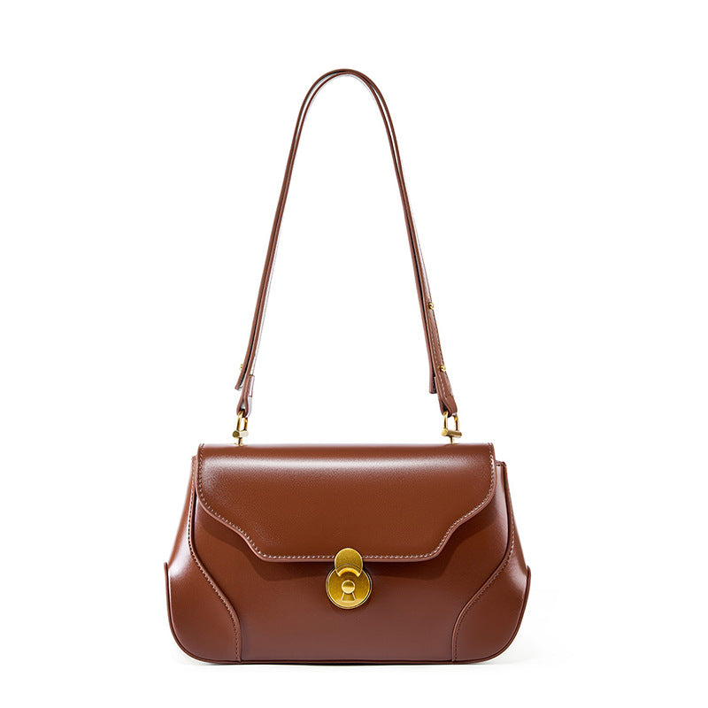 VAKKV 2025 Strictly selected popular popular light luxury wedding bag niche underarm bag women's cowhide one shoulder high-end bag Crossbody bride