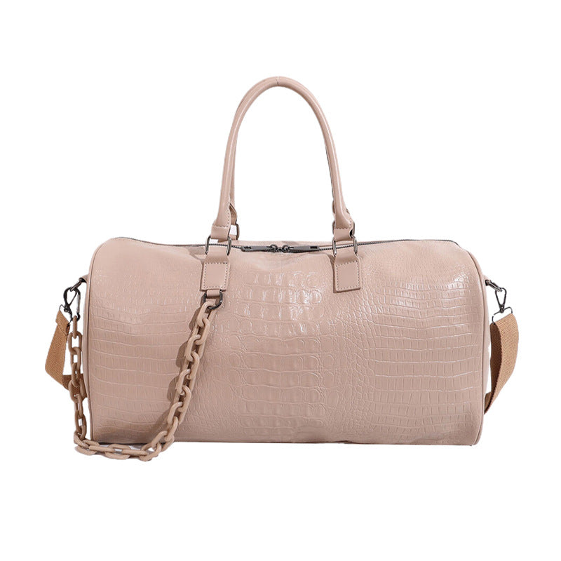 Cross-Border Women's Bag New Fashionable Stylish Advanced Texture Trendy Simple Leisure Chain Portable Shoulder Messenger Bag
