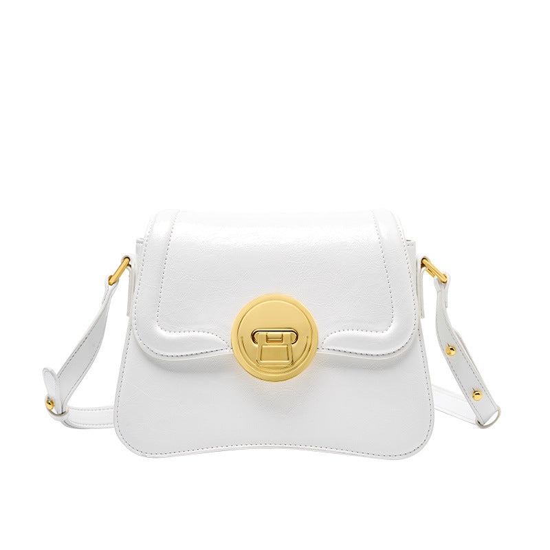 VAKKV 2025 Strictly selected commuter handbag bag popular new women's cowhide underarm bag niche single shoulder crossbody small square bag