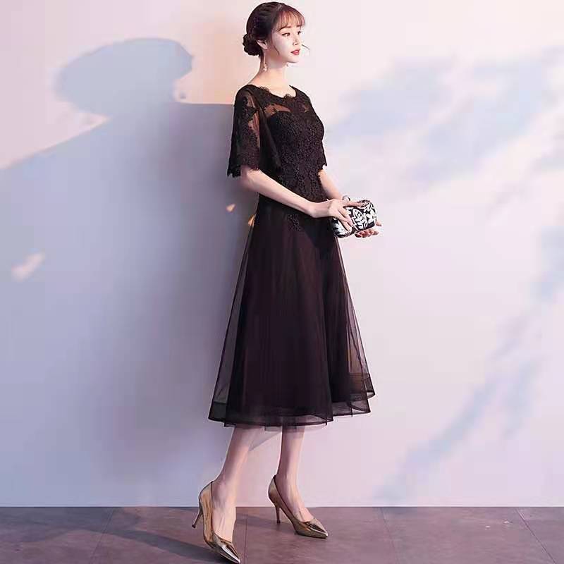VSKKV Annual Party Evening Dress Women Spring New Banquet Temperament Elegant Party Host Slim Long Dress