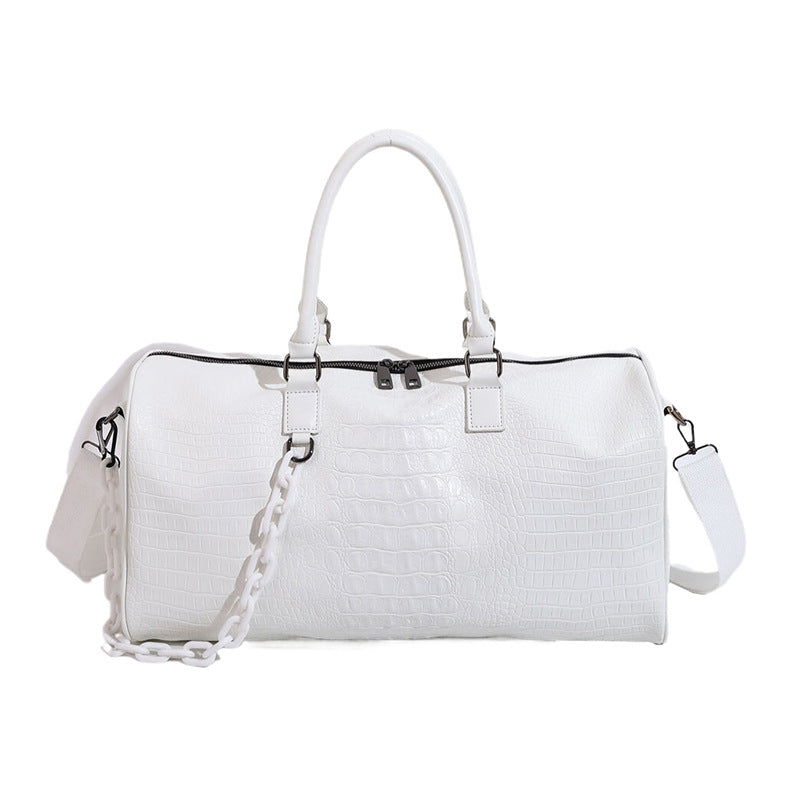 Cross-Border Women's Bag New Fashionable Stylish Advanced Texture Trendy Simple Leisure Chain Portable Shoulder Messenger Bag