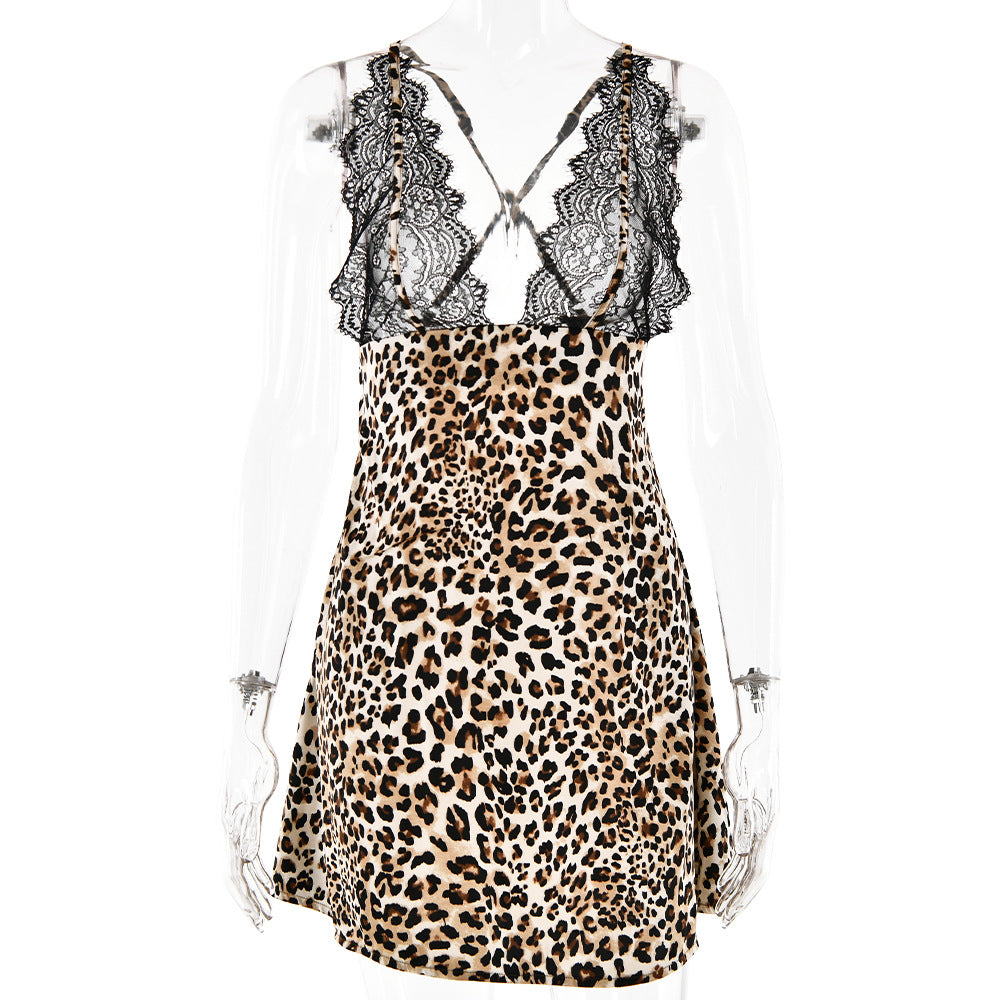 2025 New new popular summer sexy fashion suspender dress Spice Girl sleeveless backless satin dress