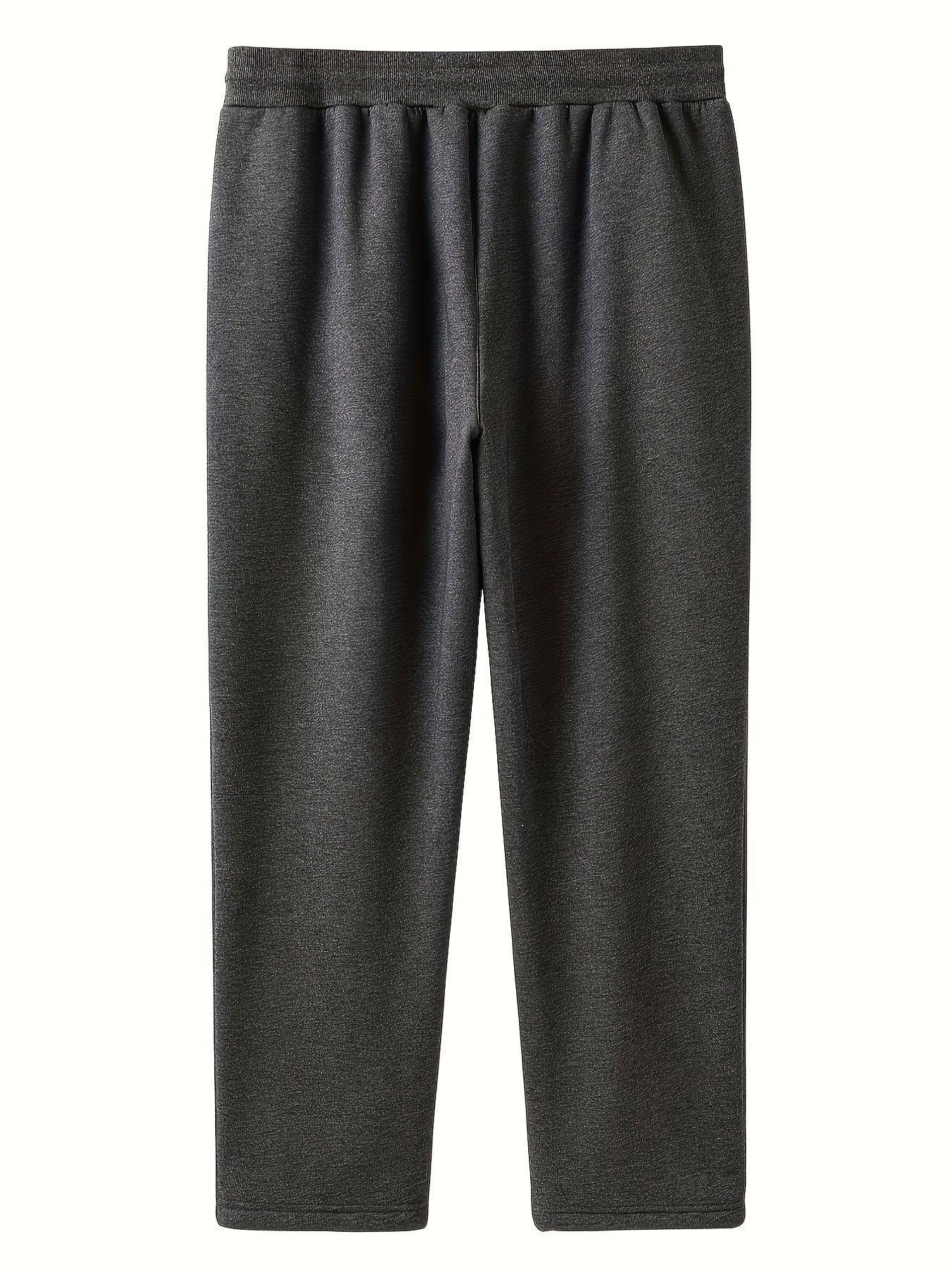 Plus Size Men's Comfortable Sports Casual Pants - Oversized Fashionable Design, Stretchy Fabric, Multiple Pockets, Perfect for Fall and Winter Seasons - Men's Clothing for Everyday Wear