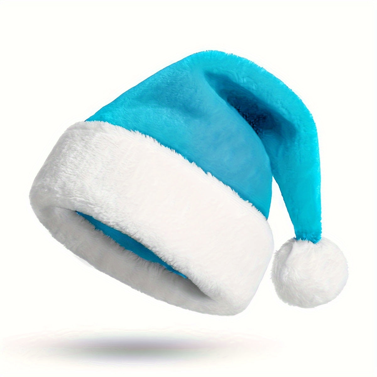 1pc Y2K Style Thickened Long Plush Christmas Hat - Breathable, Enlarged, Soft, and Warm Winter Hat for Christmas Decoration - Fun and Festive Holiday Accessory