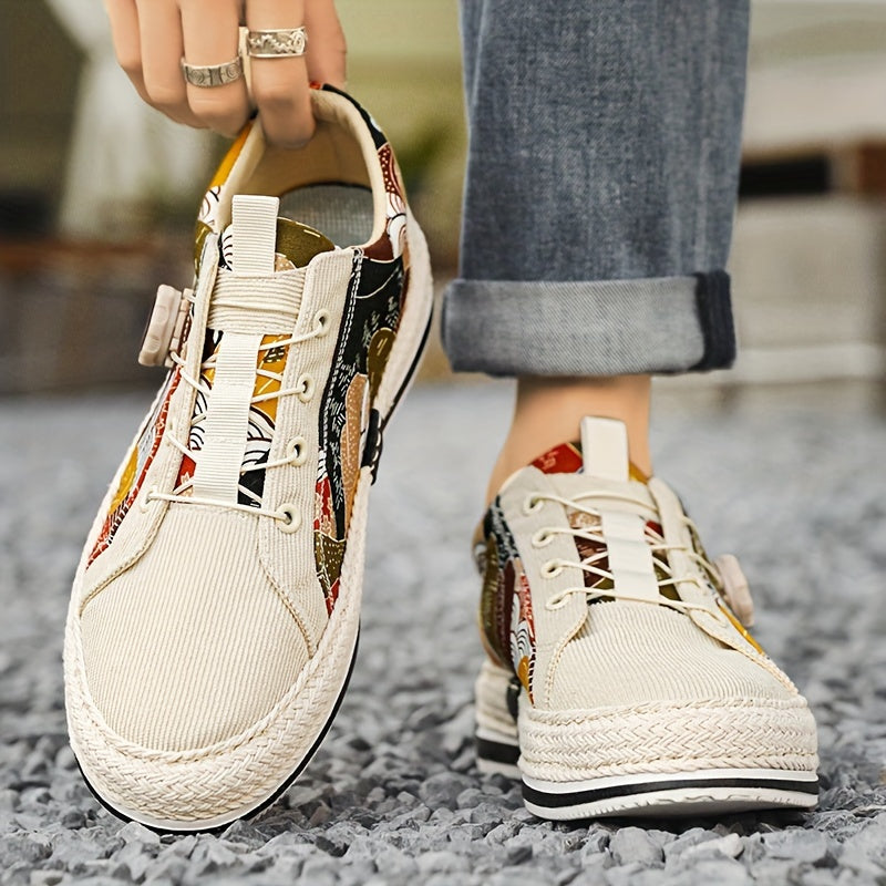 Mens Fashionable Low Top Sneakers - Ventilated & Skate-Inspired - Lightweight, Non-Slip & Comfortable - Perfect for Active Mens Outdoor Adventures