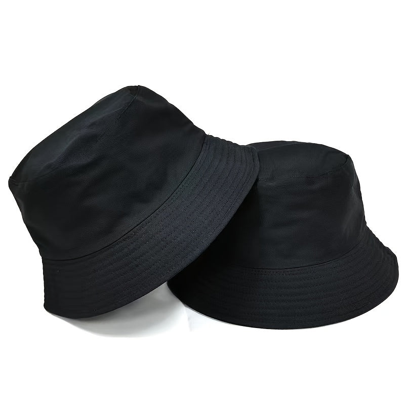 Stylish Unisex Reversible Bucket Hat - Double-Layered Fabric for Maximum Sun Protection, Breathable, Adjustable, and Comfortable - Perfect for Outdoor Activities and Everyday Wear