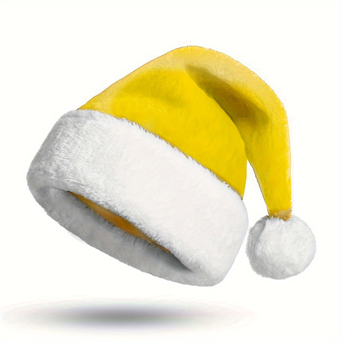 1pc Y2K Style Thickened Long Plush Christmas Hat - Breathable, Enlarged, Soft, and Warm Winter Hat for Christmas Decoration - Fun and Festive Holiday Accessory