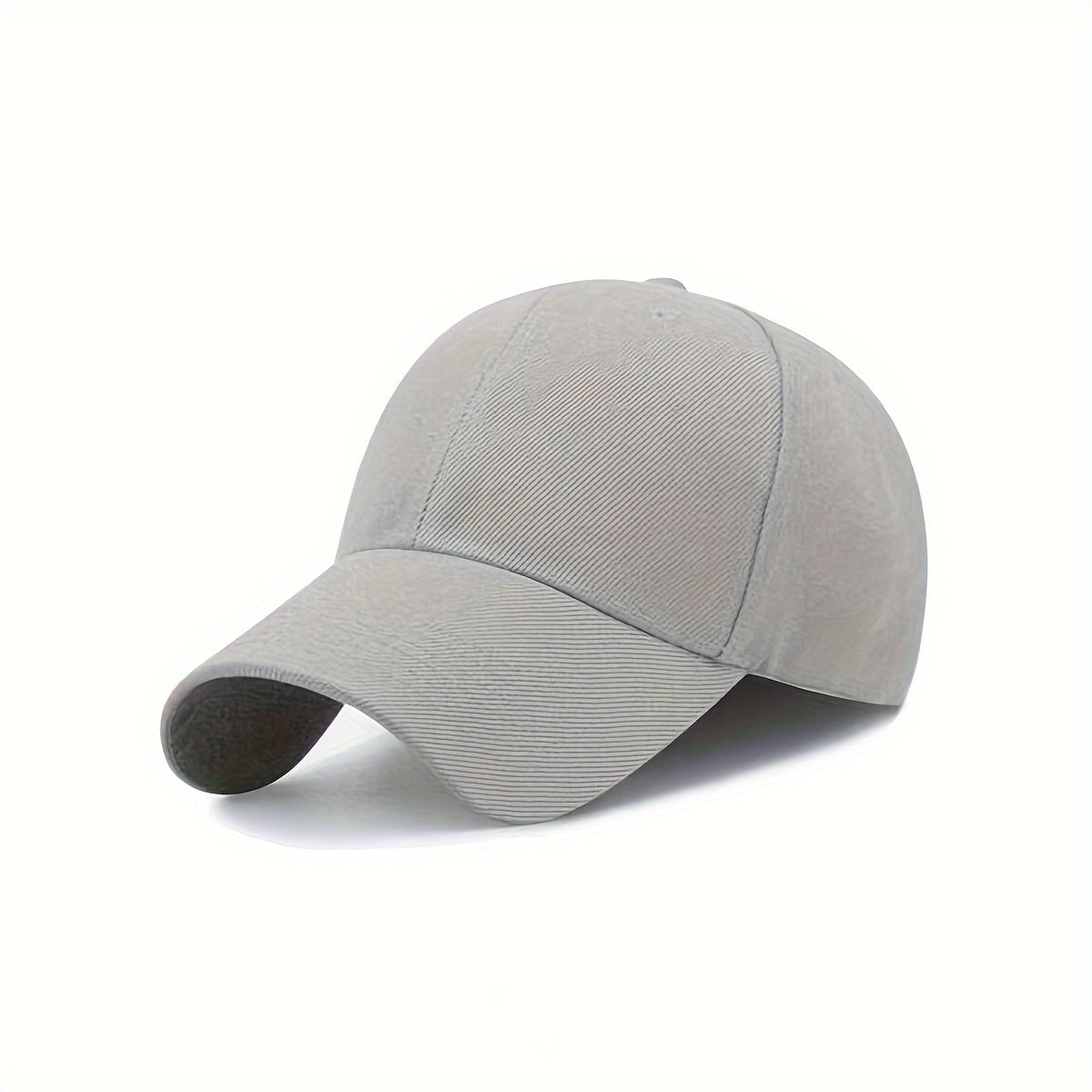Buy 2 Get 1 Free, total of 3 pcs Classic Simple Plain Polyester Fiber Baseball Cap - Unisex Sports Cap for Outdoor Activities - Black, White, and Gray Colors