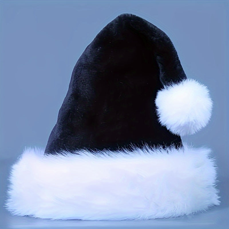 1pc, 4 Colors, Cute Fluffy Christmas Hat, Halloween Cosplay Costume Props, Party Decors Photography Props, Stage Performance Accessories For Family Friends, Ideal choice for Gifts for stocking stuffers