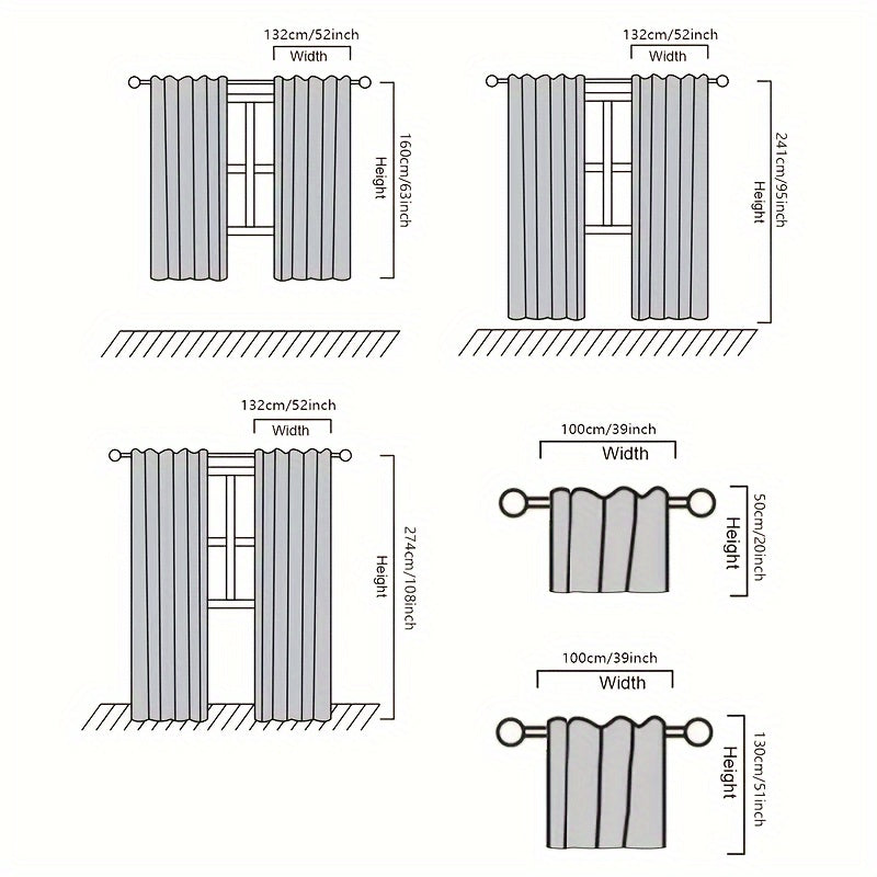 2PC French Pastoral Gauze Curtain Jacquard Four-season Universal Curtain Floating Window Living Room Bedroom Balcony Home Decoration, Bedroom, Study, Living Room, Party, Background Decoration