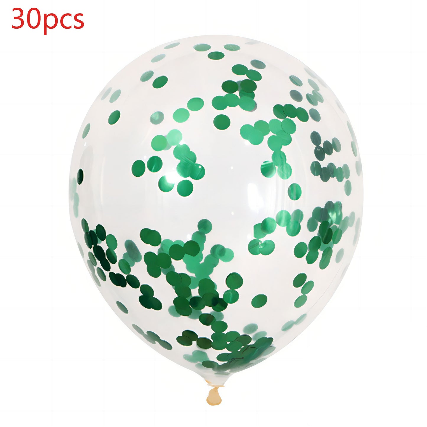 12pcs/30pcs Golden Confetti 12-Inch Latex Balloons for Perfect Party Decorations - Graduation, Weddings, Birthdays