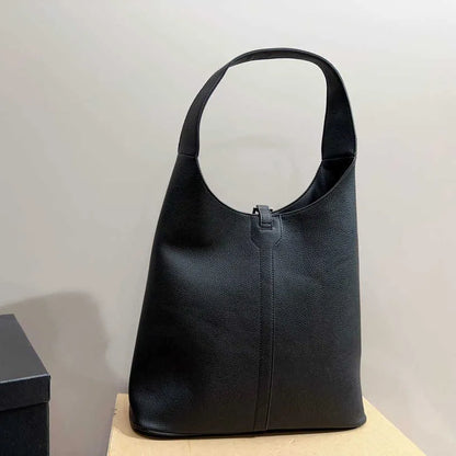 BBBB Locker Hobo Bags Vintage Large Capacity Handbag Tote Bag Women Shoulder Purse Cowhide Hardware Lock Top Quality Zipper Pocket 240215