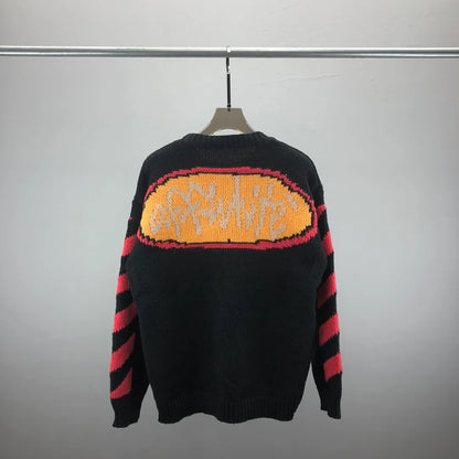 New Europe women and mens designer sweaters retro classic luxury sweatshirt men Arm letter embroidery Round neck comfortable high-quality jumper005