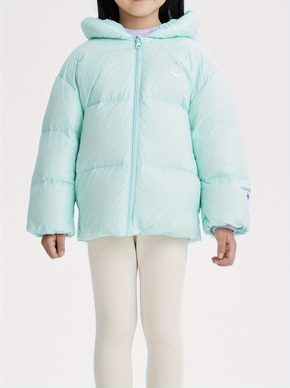 Marcolor Girls Casual & Stylish 80% Duck Down Hooded Thickened Down Jacket Winter