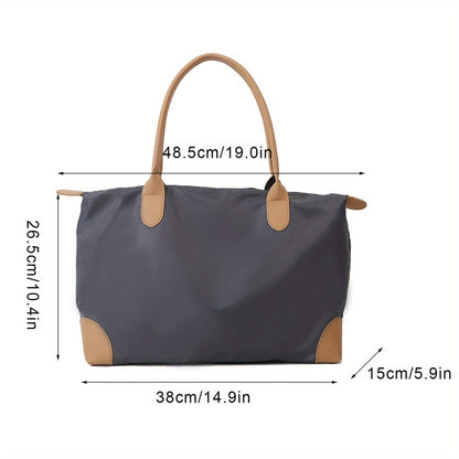 Large Capacity Tote Bag for Women, Top Handle Travel Shoulder Bag for Gym, Work, and Travel