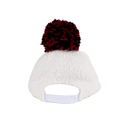 Christmas Snowman Sherpa Fleece Baseball Party Cap,