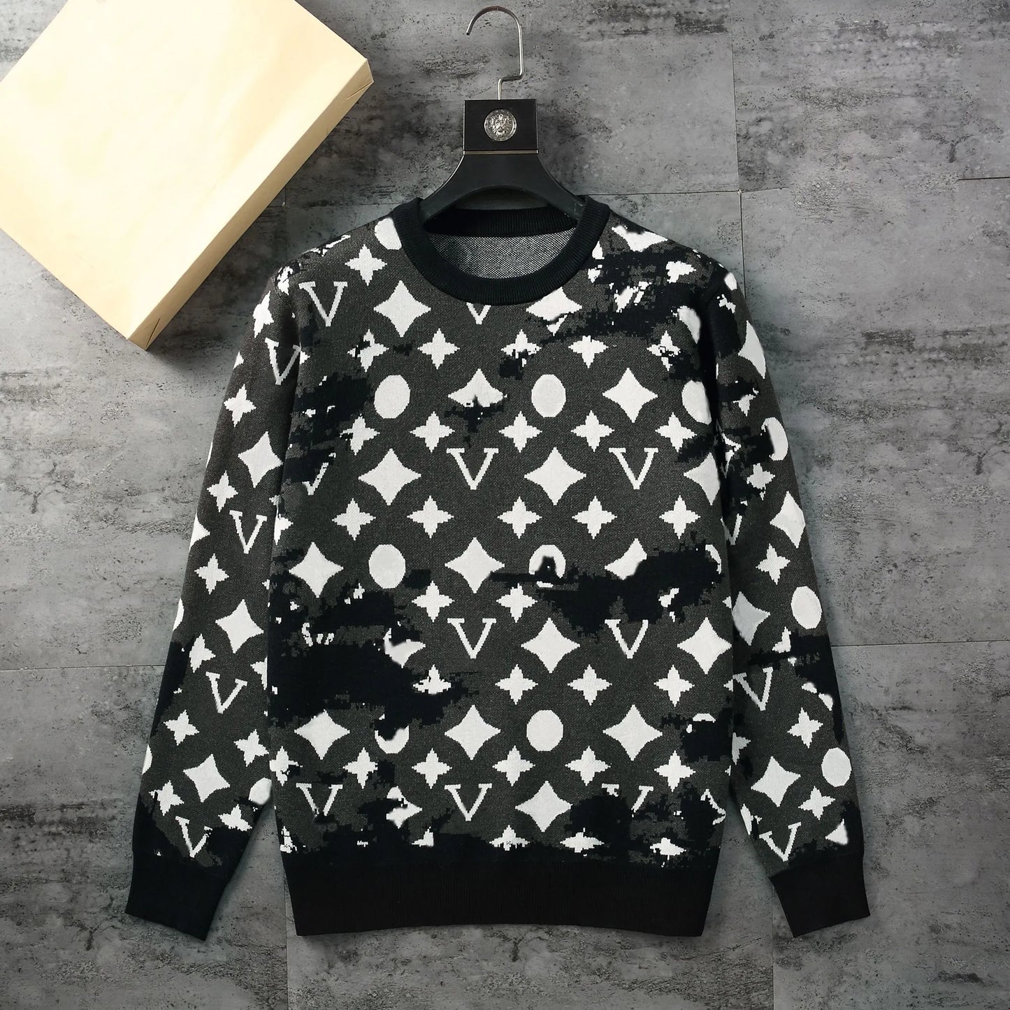 Mens Designer Sweaters knit Long Sleeve Sweater pullover Sweatshirt