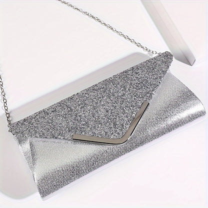 Glittering Evening Clutch Set - Sparkling Purse, Stylish Handbag, Dazzling Earrings, Delicate Necklace, Chic Bracelet - Perfect for Women, Carnaval, Wedding, Music Festival, Classic Style
