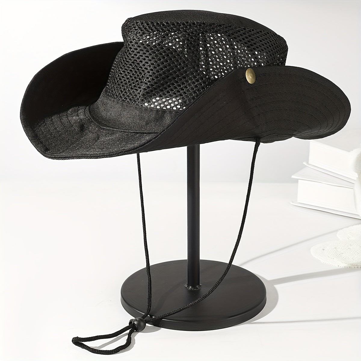 Large Brim Camouflage Sun Hat for Men - Ultimate Outdoor Protection with Cool and Handsome Style - Woven, Hand Washable, Ideal for Fishing, Work, Dry Farming, and Fisherman Activities
