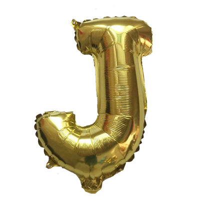 1pc Golden Letters Aluminum Film Number Balloons (16 "), Birthday Party Decoration