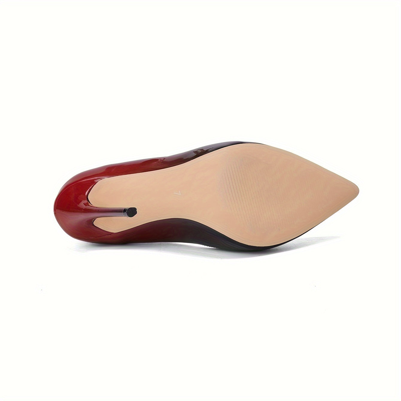 Gradient Charm - Super High Heels with Pointed Toe Slip-Ons - Seamless Comfort for Fashion-Forward Evening, Party & Formal Affairs