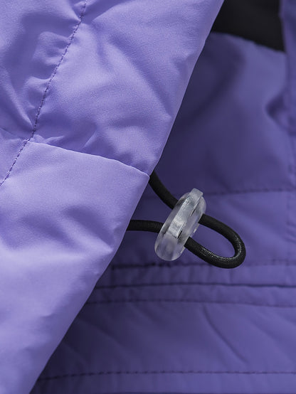 Men's Loose Solid Down Jacket With Pockets, Casual Breathable Lapel Zip Up Long Sleeve Warm Outwear For Winter Outdoor Activities