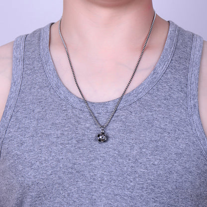 Men's World Cup Football Necklace Fashion Foreign Trade Titanium Steel Pendant Stainless Steel Wholesale Ornament