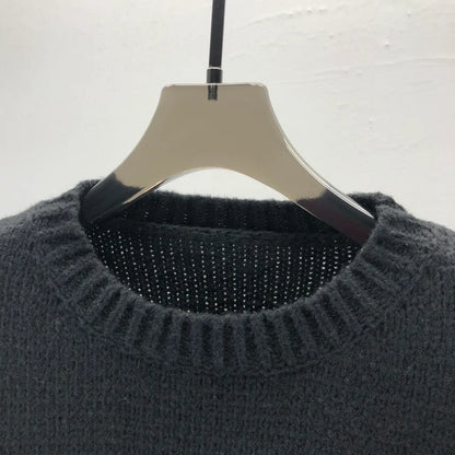 New Europe women and mens designer sweaters retro classic luxury sweatshirt men Arm letter embroidery Round neck comfortable high-quality jumper005