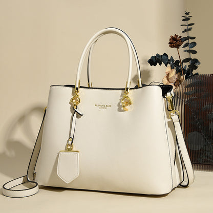 2025 Bag Autumn Women's popular Stylish Simple Handbag High Sense Large Capacity Tote Bag Commuter Shoulder Bag