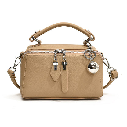 VAKKV 2025 Cross-border popular new handbag women's high-end fashion shoulder messenger bag large capacity Boston pillow bag