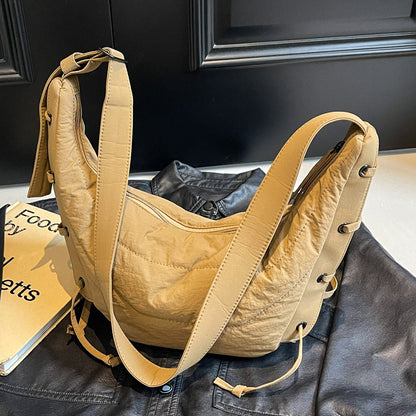 VAKKV 2025 Korean version of trendy casual large-capacity dumpling bag women's popular new fashionable versatile underarm bag commuter women's bag