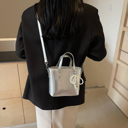 VAKKV 2025 Crossbody bag shoulder bag fashion popular new trendy INS bucket bag casual underarm bag Popular style Korean version handbag