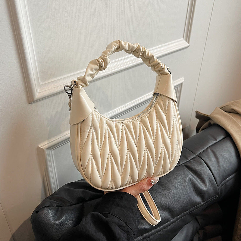 VAKKV 2025 Premium texture underarm bag popular new bags fashionable Popular casual versatile women's hand carry shoulder messenger bag
